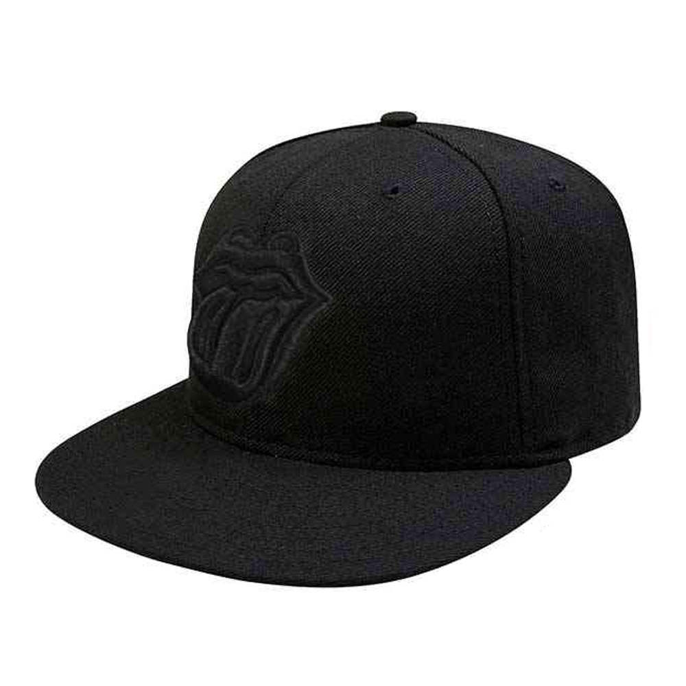 The Rolling Stones - Classic Tongue Snapback Cap - Black